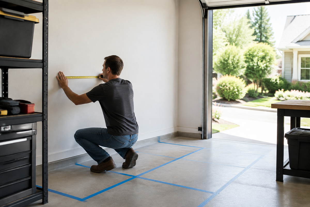 How to Plan Garage Shelving Around Weight, Reach, and Floor Space