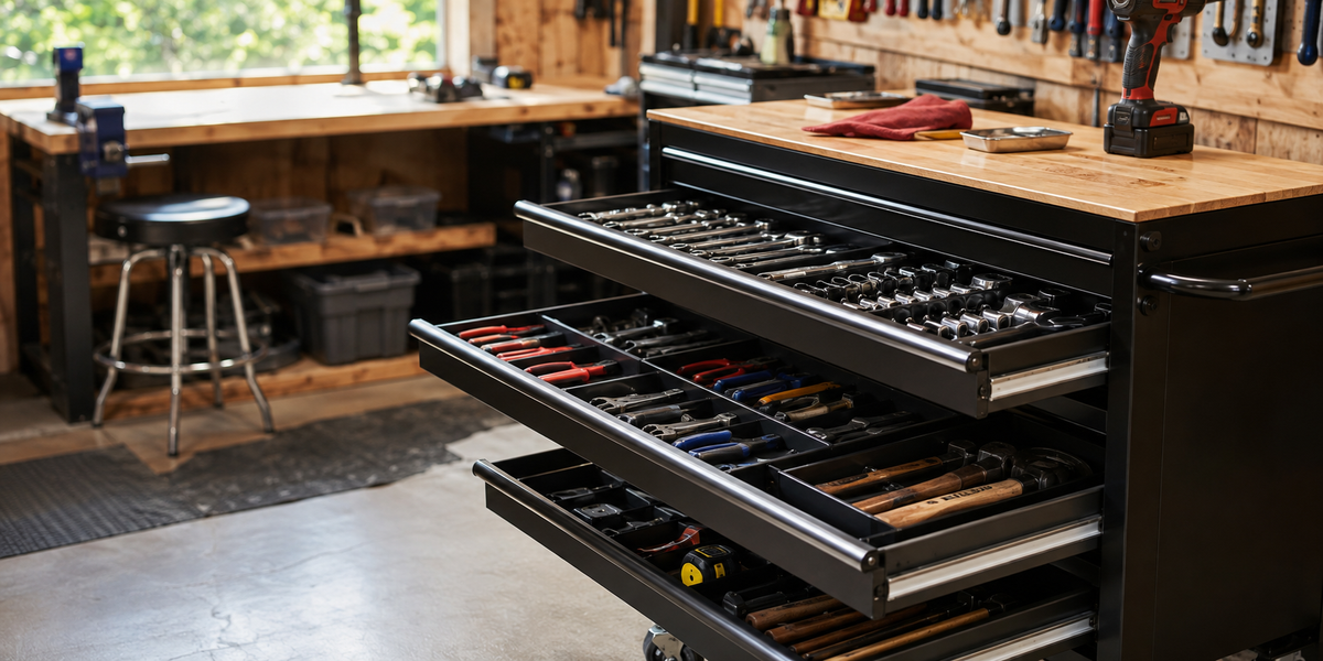 Rolling Tool Chest Organization by Workflow, Not Tool Type