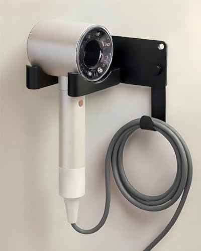 Hair Dryer Holder, Aluminum Alloy Blow Dryer Holder with