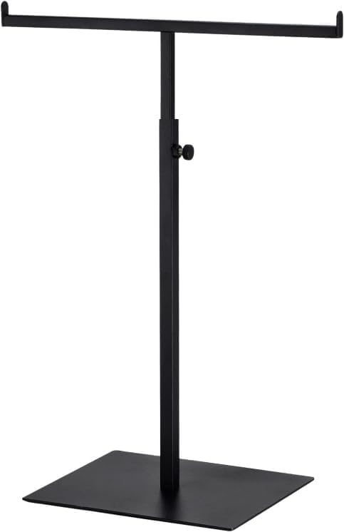 Purse Display Stand T Shaped, Countertop Jewelry/Scarf/Handbag T-Bar Display - Image 7
