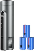 Insulin Cooler Travel Case TSA Approved – Portable Diabetic Medication Cooler with USB Charging & Backup Battery, Keeps Insulin at 0–18°C, Fits 1–7 Pens, for Travel & Daily Use (Titanium Gray)