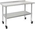HARDURA Stainless Steel Table 24 x 48 Inches by HARDURA