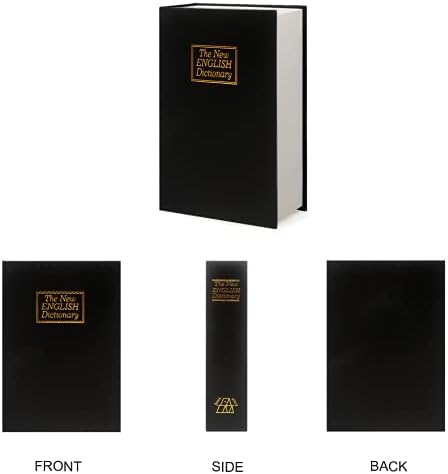 Leather Book Safe Real Paper Secret - Image 2