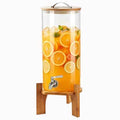 Beverage Dispenser,2.9 Gallon Glass Drink Dispenser with Stand,Glass water dispenser with Spigot, Large Drink Dispensers for Parties,Water Dispensers for Bar,Wedding,Restaurants 11L