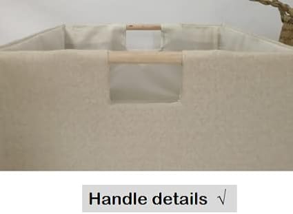 Storage Bin for Shelves Rectangle Closet Baskets Foldable Box - Image 7