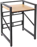 Washer Dryer Stacking Rack Stand, Heavy Duty Washing Machine Shelf, Black
