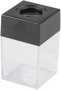 Premium Clear Paper Clip Dispenser Pushpin Storage by Unknown