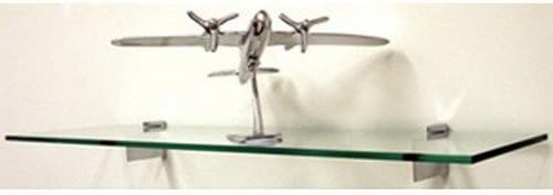 Spancraft Glass R-6x18-Chrome Raven Glass Shelf - Image 2