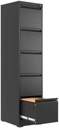 5 Drawer File Cabinet with Lock,Metal File Cabinet for Home Office