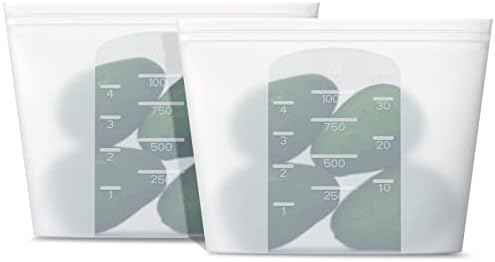 Winrock Reusable Silicone Food Storage Bag, for Microwave, Oven