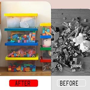 loobuu Plastic Storage Bins - Image 3