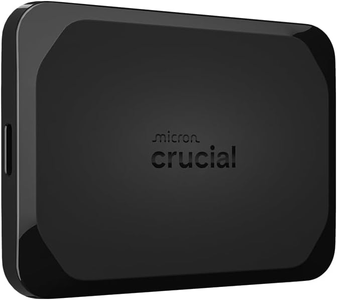 Crucial X10 4TB Portable SSD, USB 3.2 USB-C, External Solid State Drive by Crucial