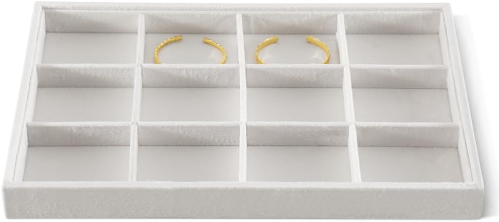 Jewelry Organizer Tray, Velvet Bracelet Display, Premium Jewelry Tray