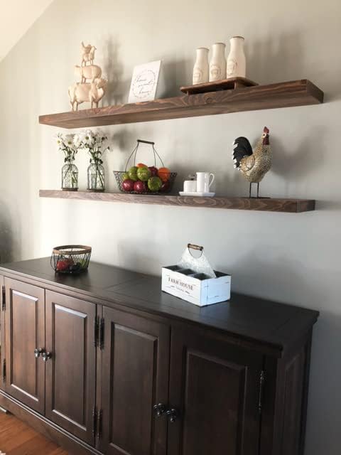 joelsantiques 72 Inch Wooden Floating Shelves - Image 7