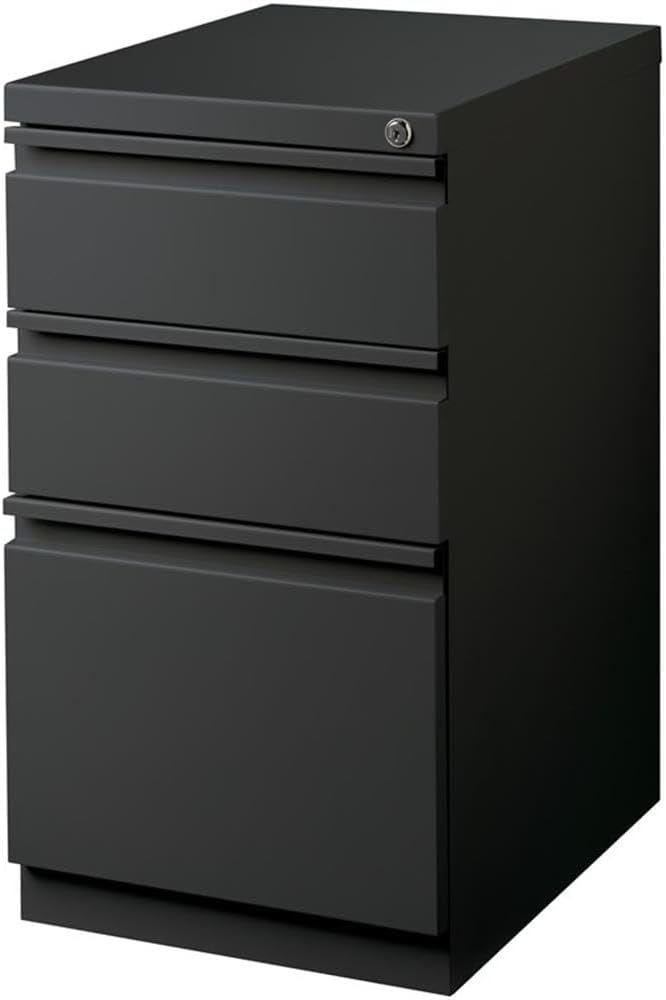 Hirsh HL10000 Series Metal Mobile Pedestal File Cabinet by HirshIndustries