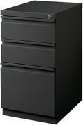 Hirsh HL10000 Series Metal Mobile Pedestal File Cabinet by HirshIndustries