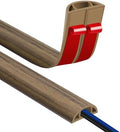 Floor Cord Covers for Wires 20FT Cable Hider Wire Cover Self Adhesive