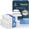 8 Pack XXL & Jumbo Space Saver Vacuum Storage Bags