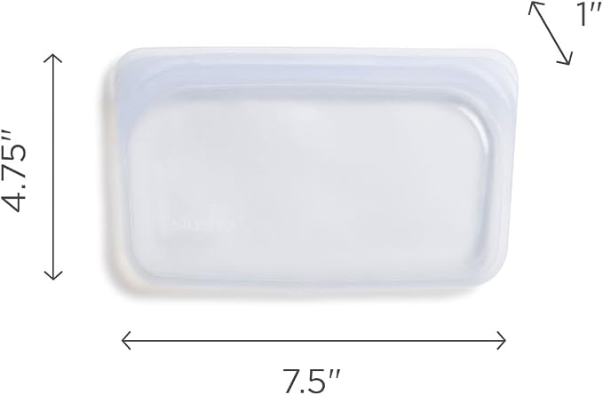 Stasher Premium Silicone Reusable Food Storage Snack Bag, Sous Vide, Dishwasher - Image 5