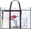 Windyun 1 Pack Bulletin Board Storage Bag 48" X 36", Poster Holder, Blue