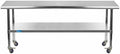 AmGood 60" Long x 36" Deep Stainless Steel Table by AmGood