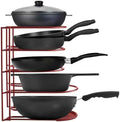 Heavy-Duty Pots and Pans Organizer | 5-Tier Cookware & Lid Storage