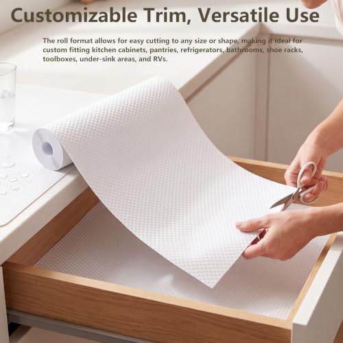 Shelf Drawer Liner Non-Adhesive Cabinet Paper Liners 10 Inch Wide x 20 Ft