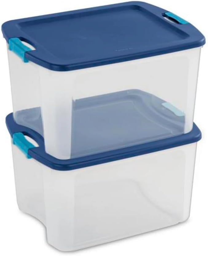 Sterilite 18 Gal Latch and Carry, Stackable Storage Bin - Image 8