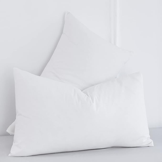 MooMee Bedding Pillowcases Pack of 4 100% Washed Cotton Linen Like Textured - Image 3