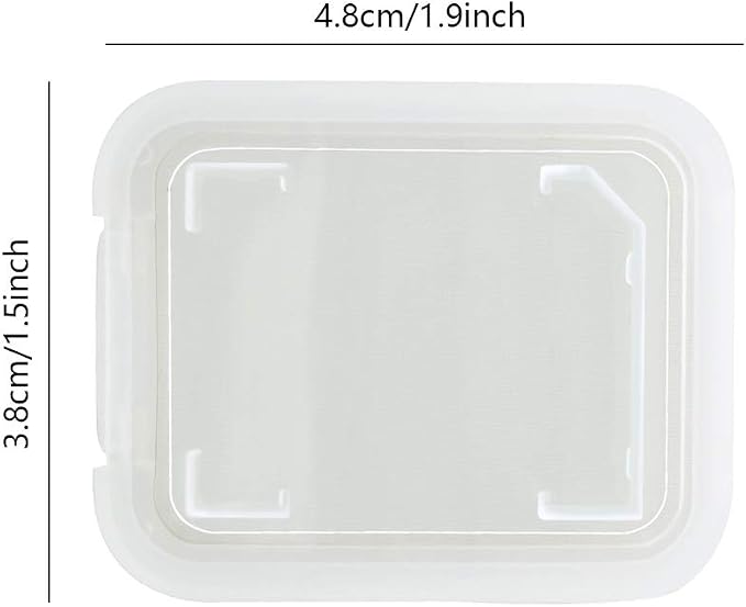 Plastic Memory Card Storage Case Compatible - Image 4