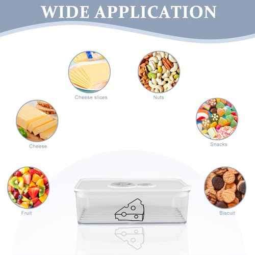 Cheese Container for Refrigerator,Cream Cheeses Storage Box,Cheese