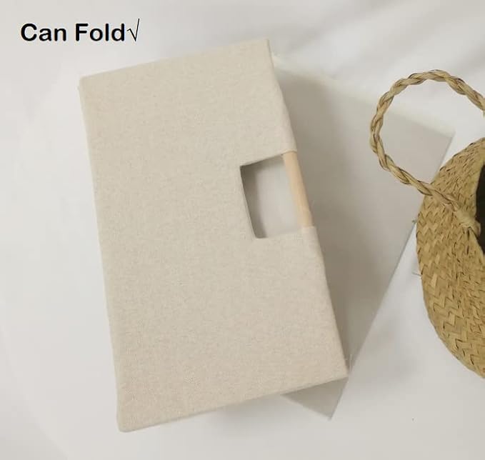 Storage Bin for Shelves Rectangle Closet Baskets Foldable Box - Image 8