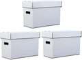 GRAND ORANGE 3 Pack Comic Book Storage Box Holds 150-175 Comics