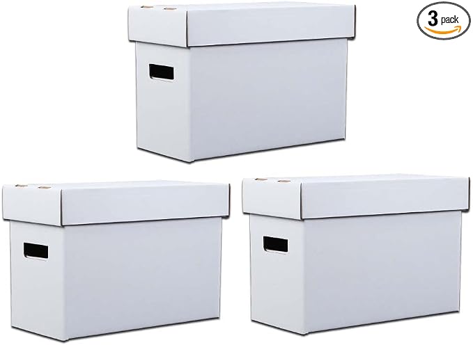 GRAND ORANGE 3 Pack Comic Book Storage Box by GRANDORANGE