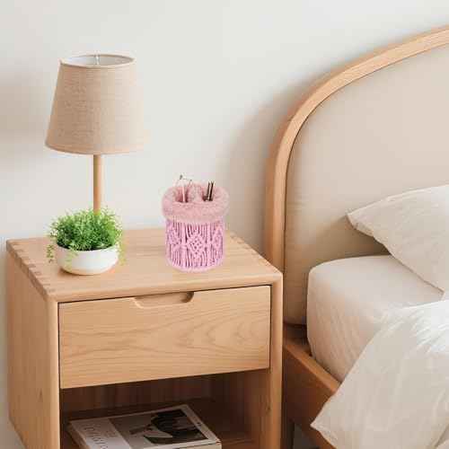 2 in 1 Glasses Holder, Anti-scratch Plush Lined Eyeglass Holder Stand for Nightstand Desk Eye-glass Storage Organizer