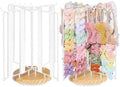 POVETIRE Headband Holder Bow Organizer for Girls,Rotating Hair Bow Storage