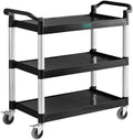 Black Plastic Utility Cart by Glownary