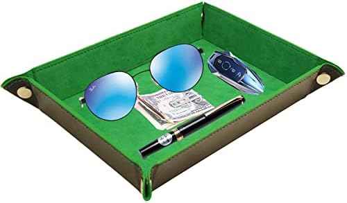Valet Organizer - Catchall Tray for Jewelry, Wallets, Watches, Keys