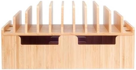 MobileVision Bamboo 10-Port Charging Station & Docking Organizer - Image 4