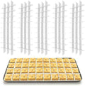 Wonderjune 5 Sets Medium White Freeze Dryer Tray Dividers, Compatible with Harvest Right Freeze Dryer, Candy Tray Dividers Accessories