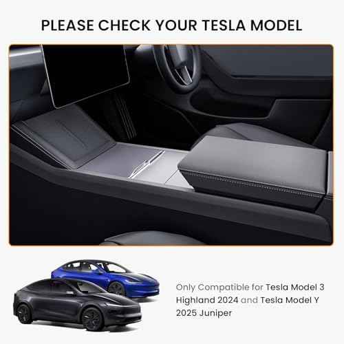 Center Console Organizer for Tesla Model 3 Highland 2024-2026 & Model