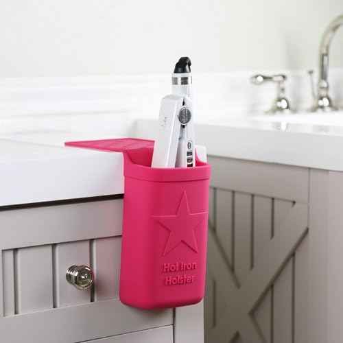 Hot Iron Holster | Adhesive-Free Silicone Storage Pocket for