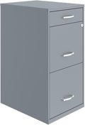 Scranton & Co 18" 3-Drawer Metal Filing Cabinet by Unknown