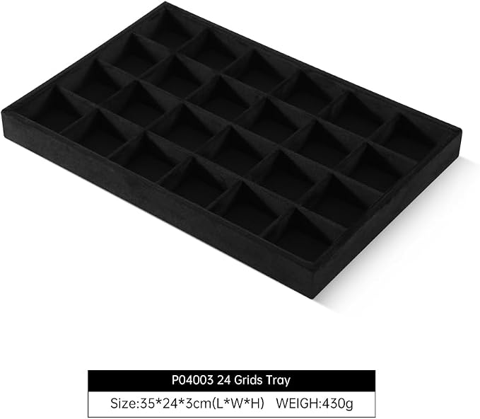 Earring Storage Organizer, Velvet Drawer Jewelry Organizer, Premium Earring - Image 5