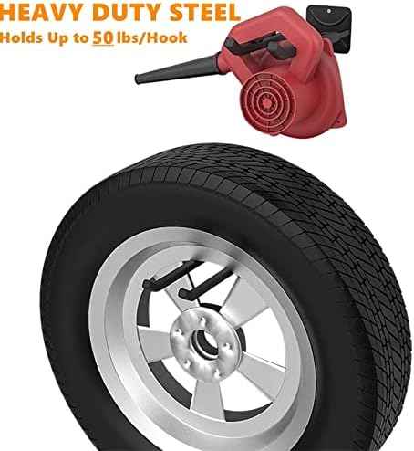 TORACK Garage Hooks Heavy Duty Tool Organizer, Wall Mount Hanger Rack
