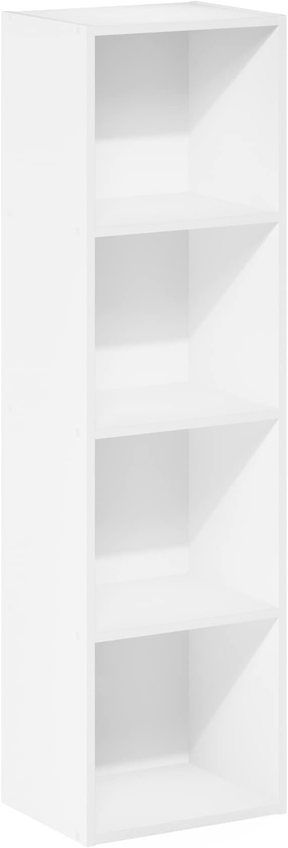 Furinno PASIR Book Shelf, 4-Tier Modern Bookshelf, Open Shelves Bookcase 9 x 12 - Image 6