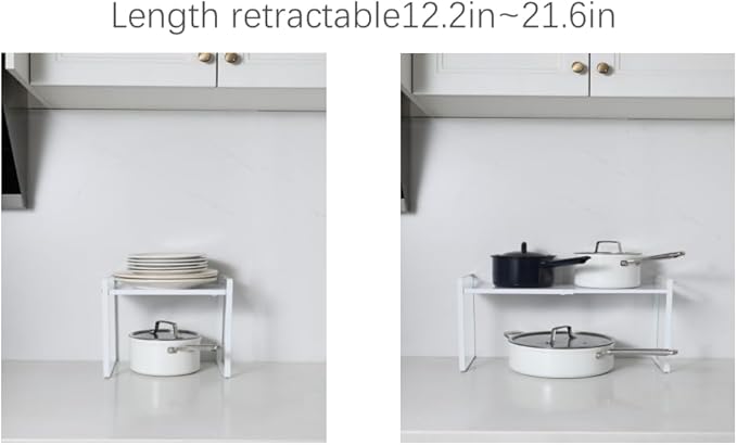 Expandable Cabinet Shelf Organizer Riser - Image 6