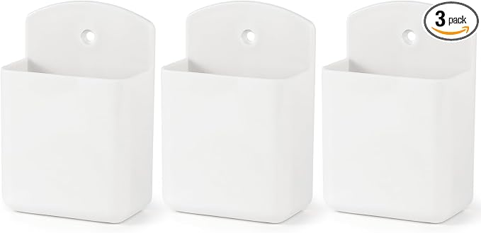 3 Pcs Wall Remote Control Holders TV Controller Holder Self Adhesive Marker by noonebutyou