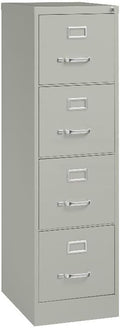 Scranton & Co 4-Drawer 22" Deep Letter Filing Cabinet in Black, Office by Unknown