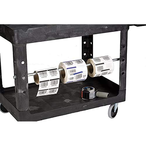 Rubbermaid Commercial Products BRUTE Heavy Duty 2-Shelf Utility/Service Cart - Image 9